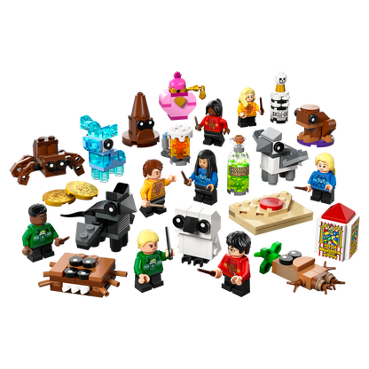 Collection of various LEGO minifigures and accessories