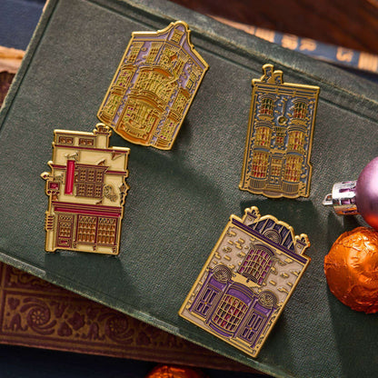 Diagon Alley Christmas Pin Set