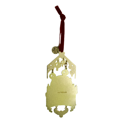Hogwarts Christmas Metal Decoration