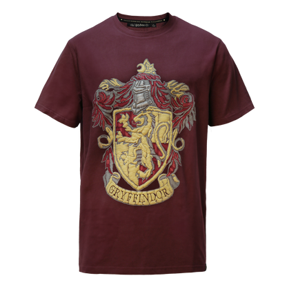 Gryffindor Embroidery Print T-Shirt