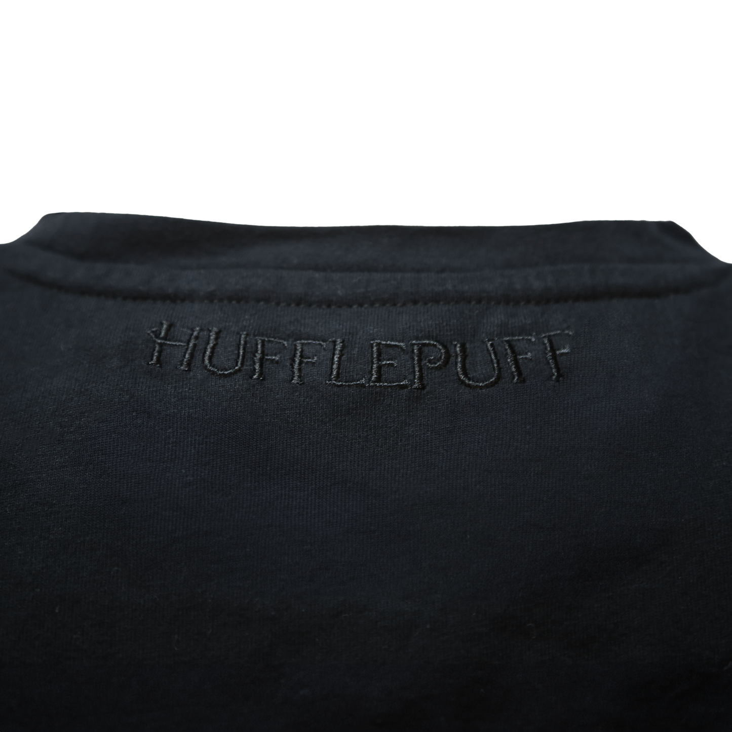 Hufflepuff Embroidery Print T-Shirt