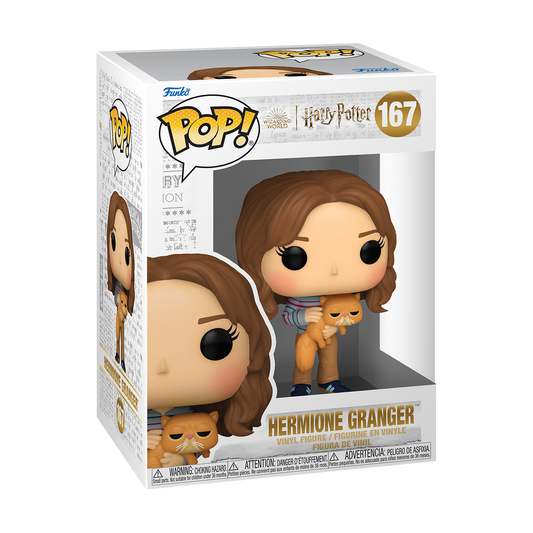 Funko POP! Hermione with Crookshanks Vinyl Figure