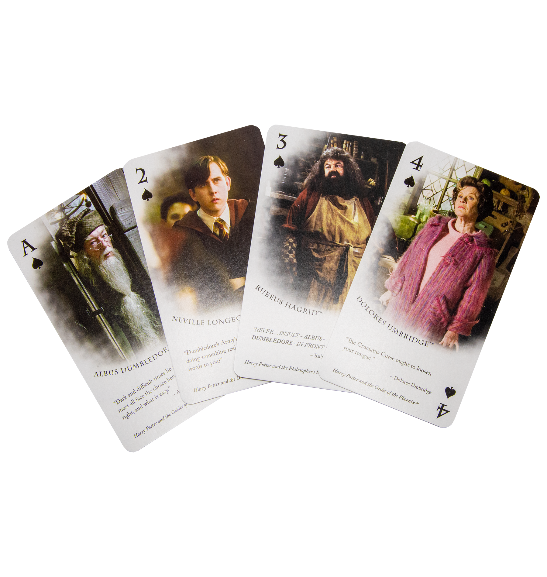 Harry Potter Character Playing Cards