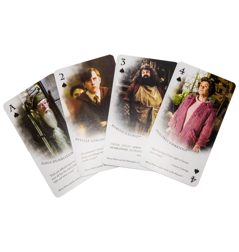 Harry Potter Character Playing Cards Harry Potter Shop UK