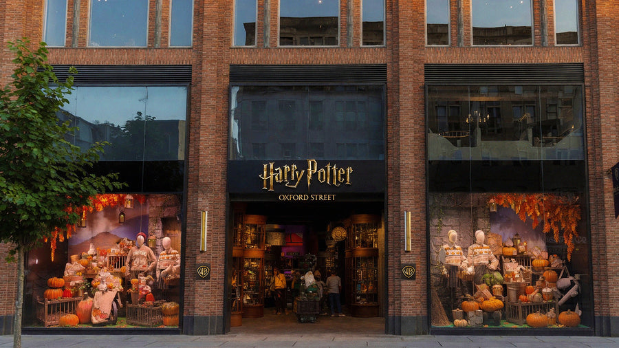 Concept artwork of the Harry Potter Shop Oxford Street exterior at The Ribbon building in London