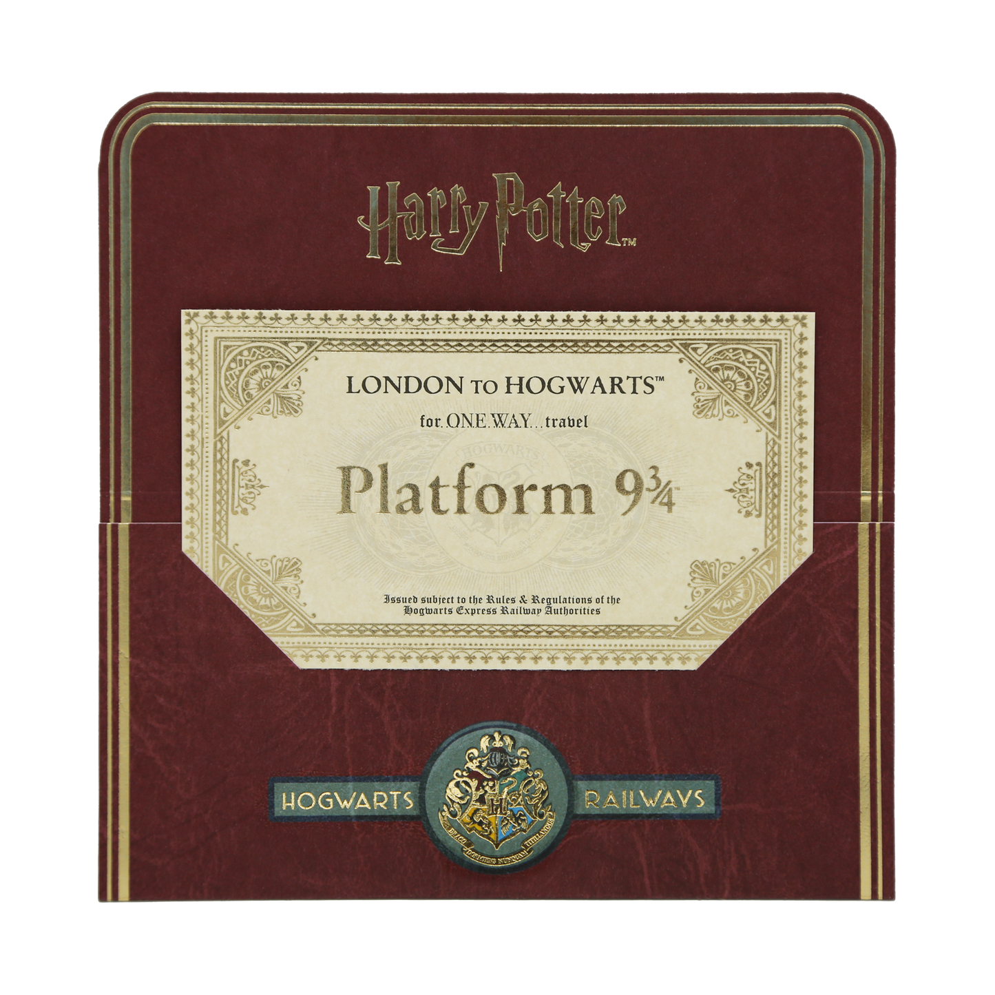 Hogwarts Express Replica Ticket