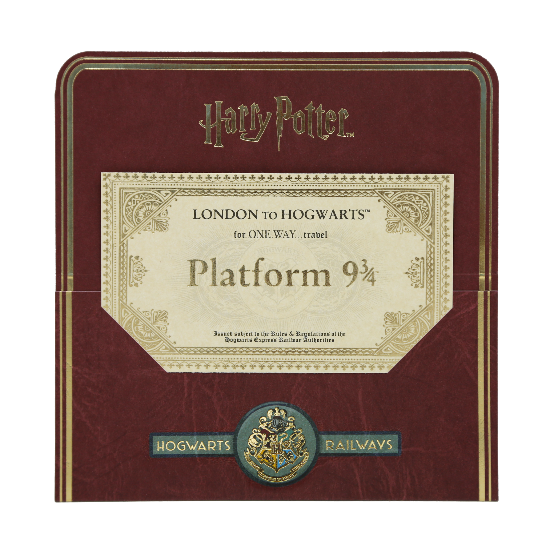Hogwarts Express Replica Ticket