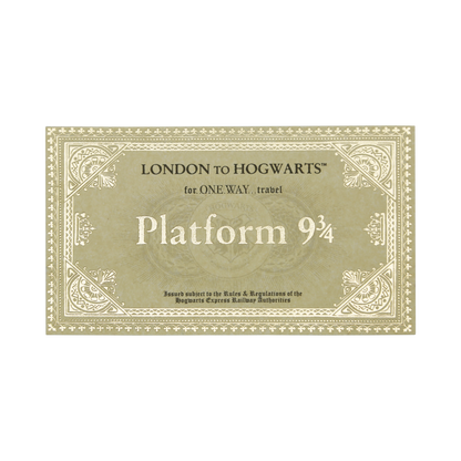 Hogwarts Express Replica Ticket