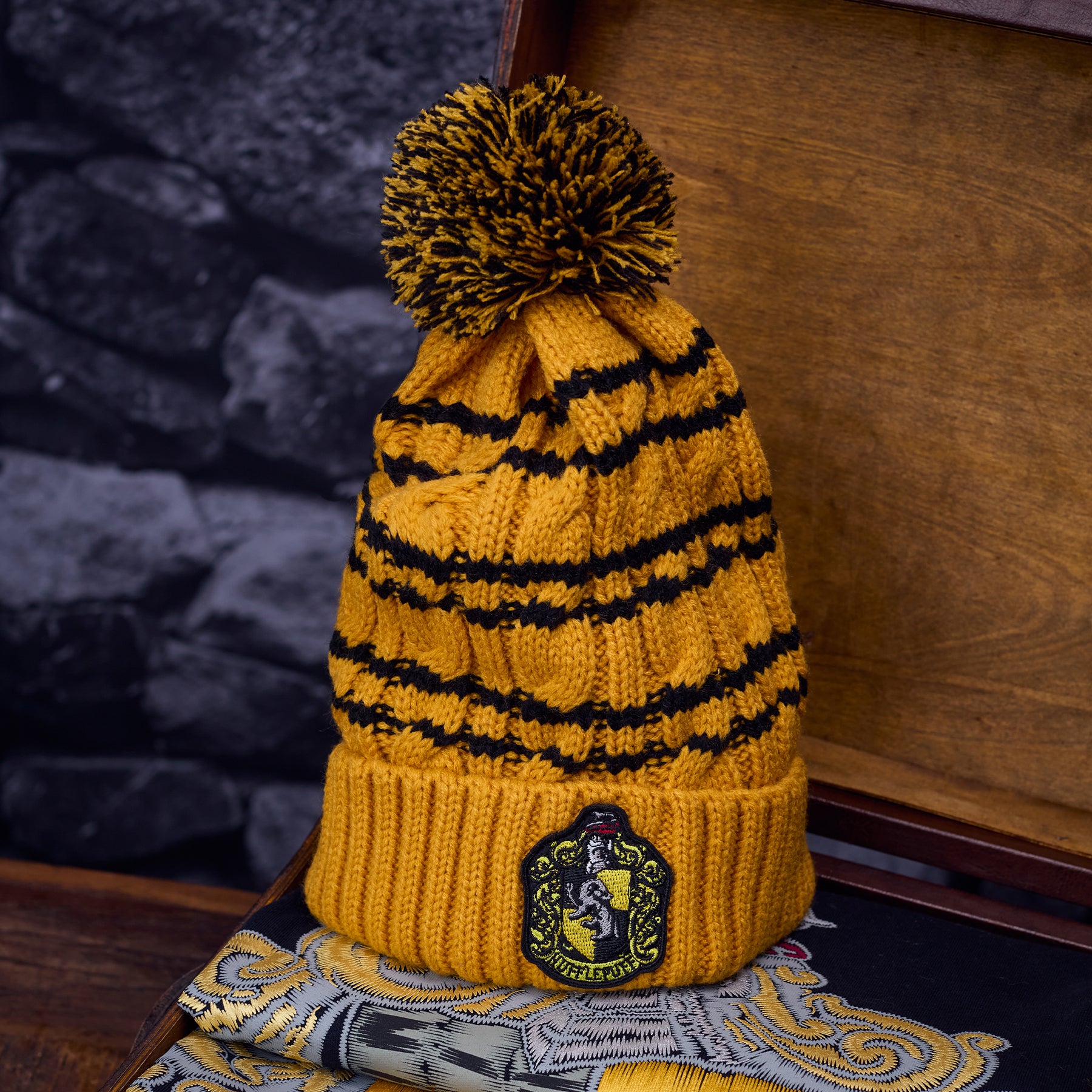 Hufflepuff Knitted Hat