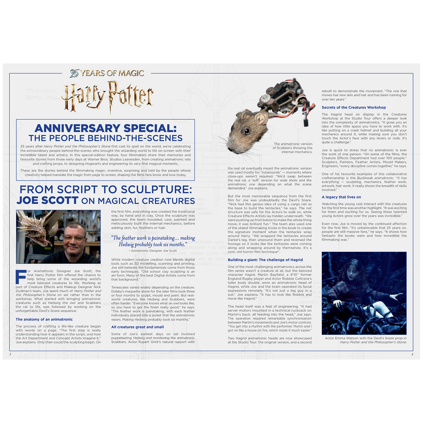 Warner Bros. Studio Tour London Souvenir Guidebook