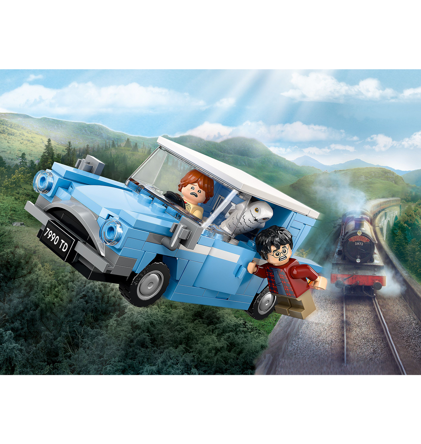 Flying Ford Anglia LEGO