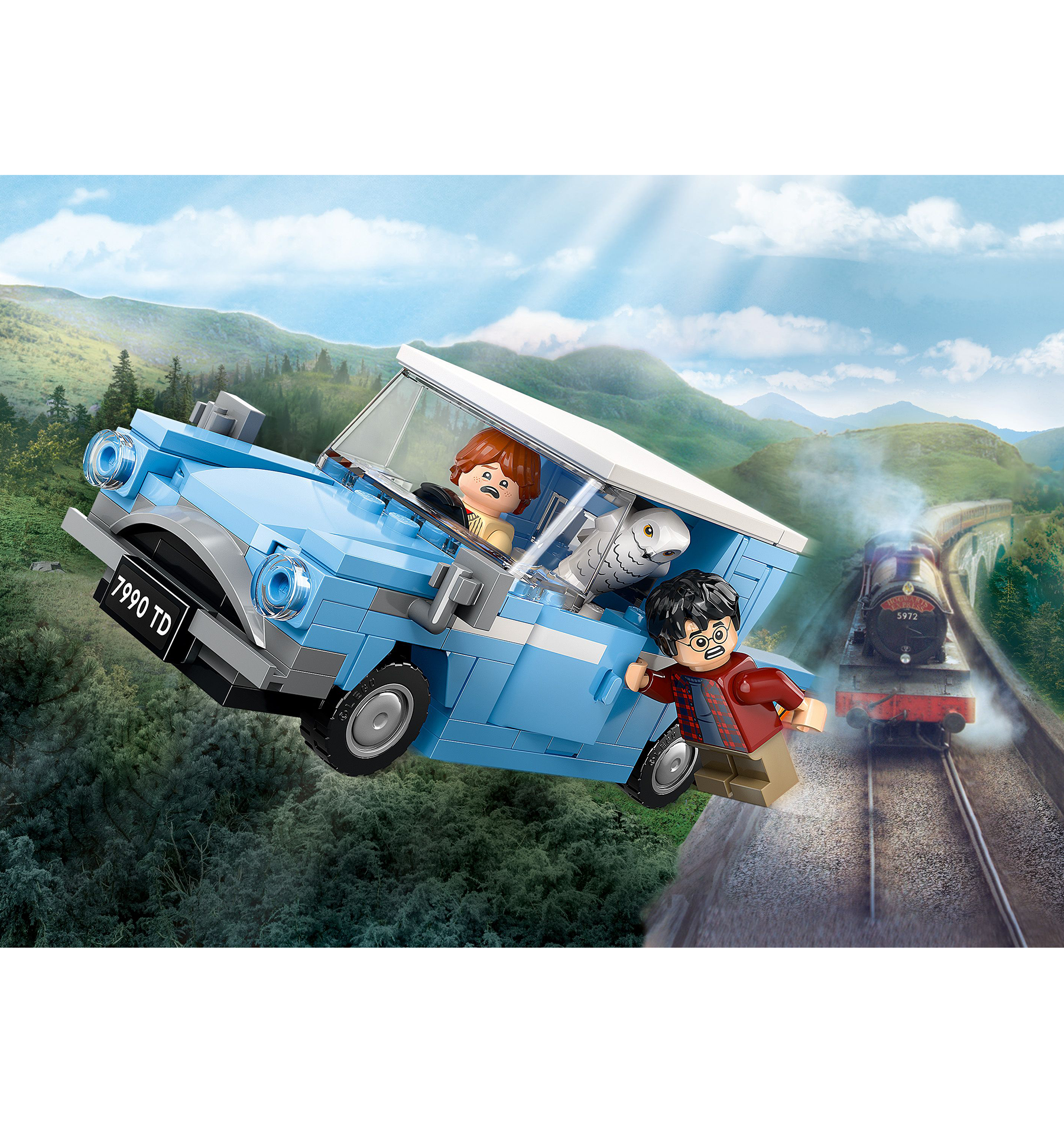 Flying Ford Anglia LEGO