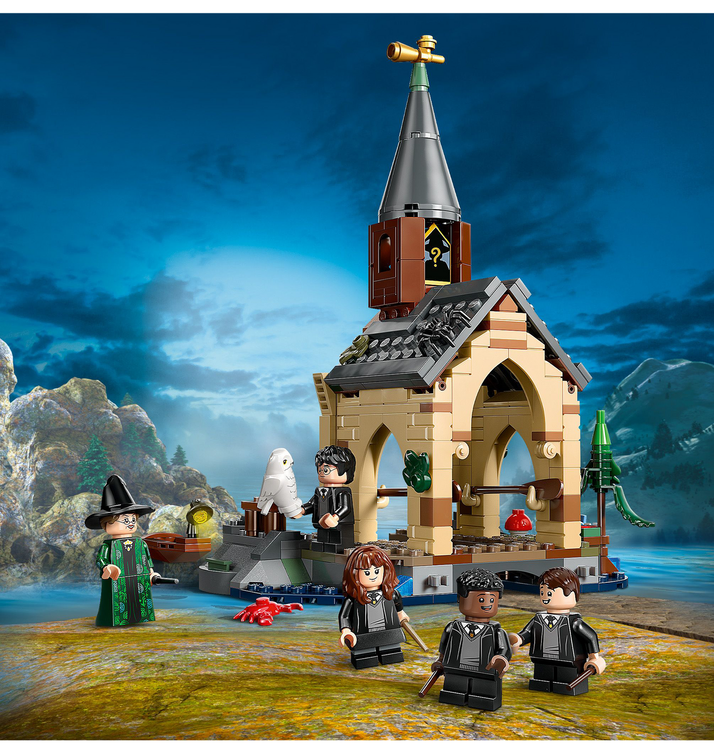 Hogwarts Castle Boathouse LEGO