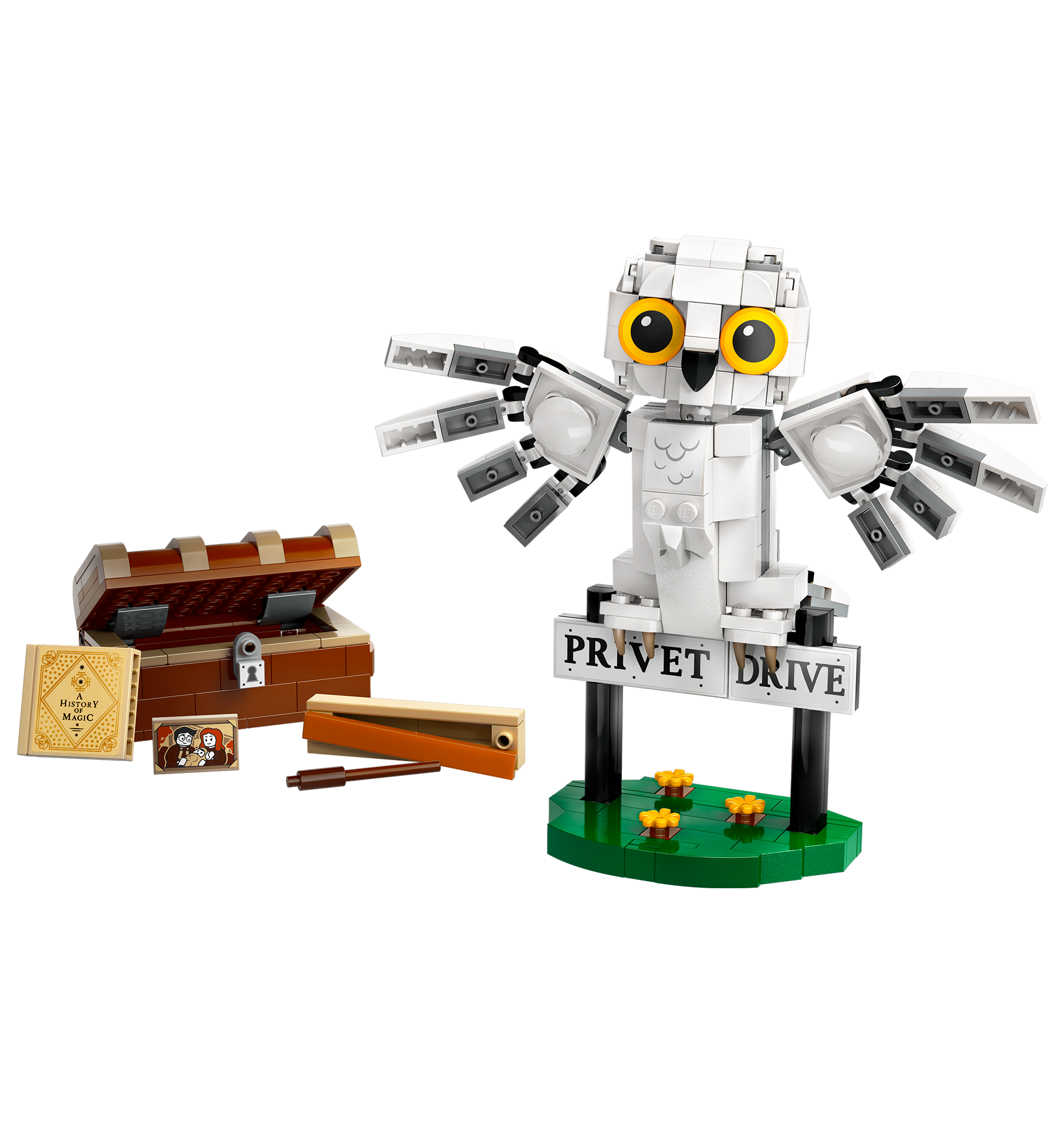 Hedwig at 4 Privet Drive LEGO