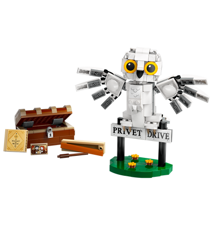 Hedwig at 4 Privet Drive LEGO