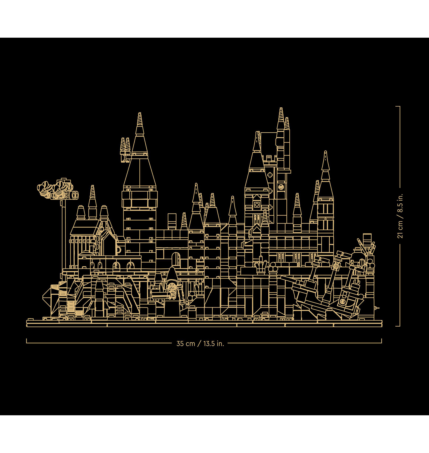 Hogwarts Castle and Grounds LEGO