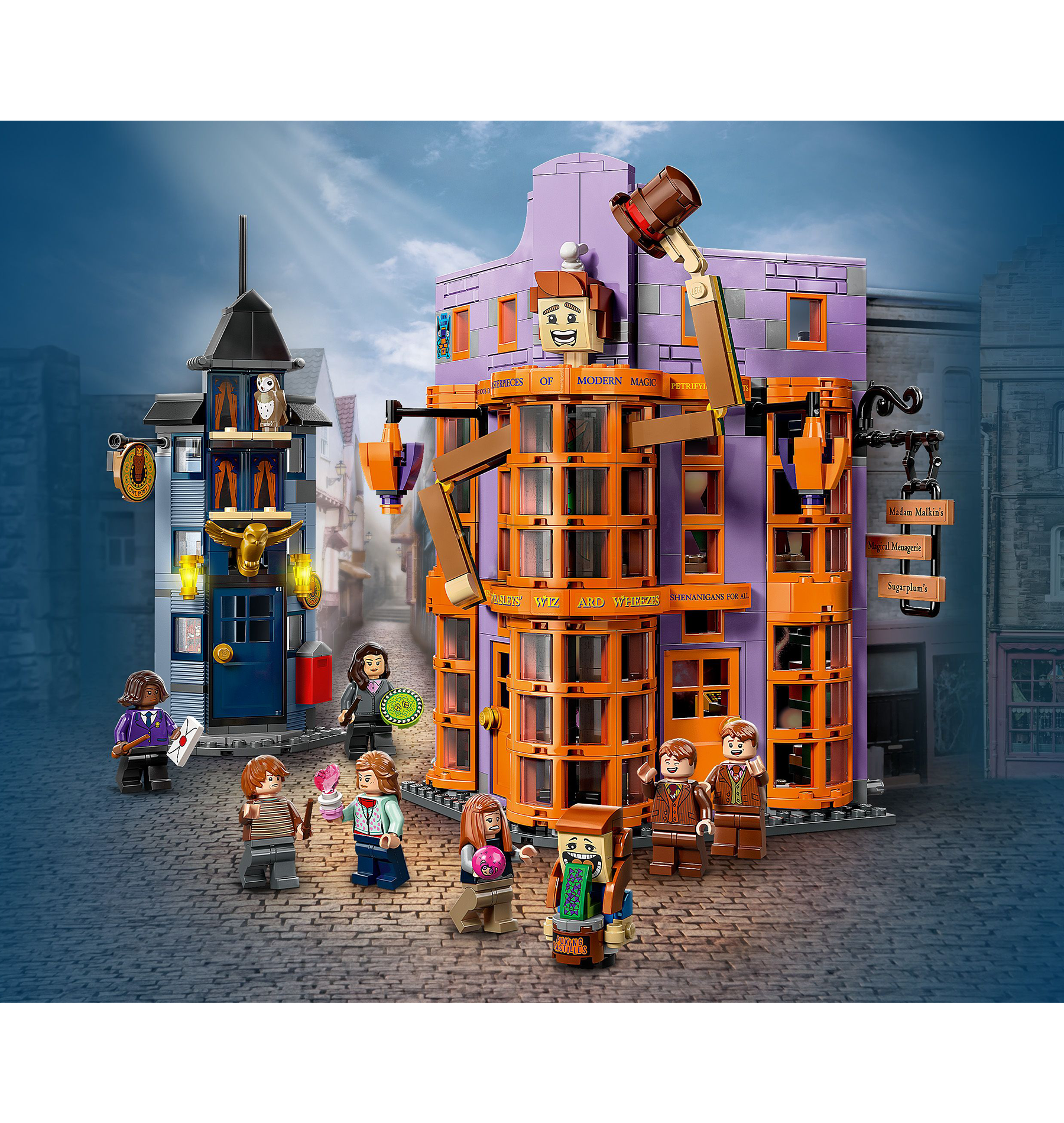 Diagon Alley: Weasleys' Wizard Wheezes LEGO