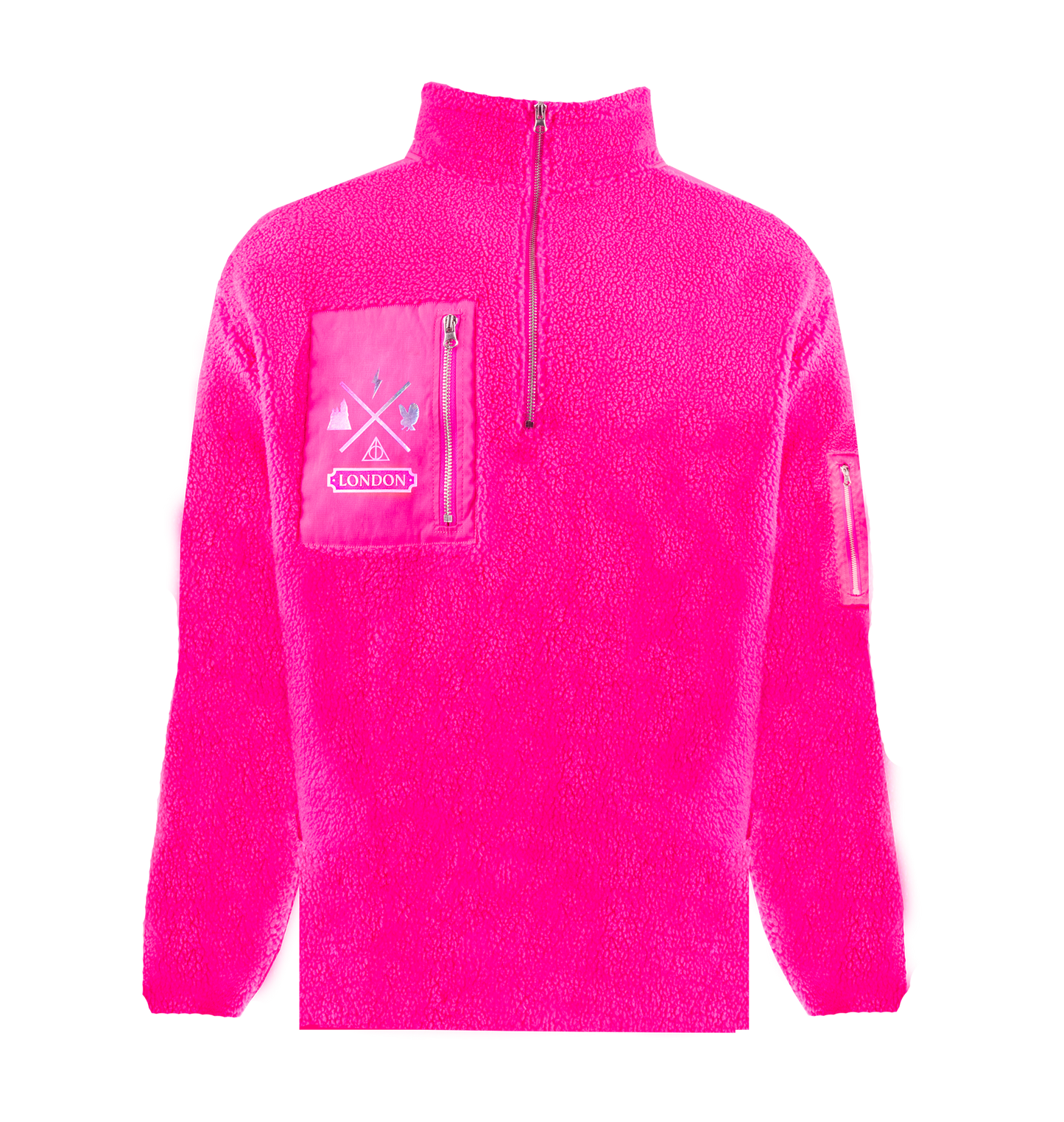 Harry Potter London Magenta Fleece Sweatshirt