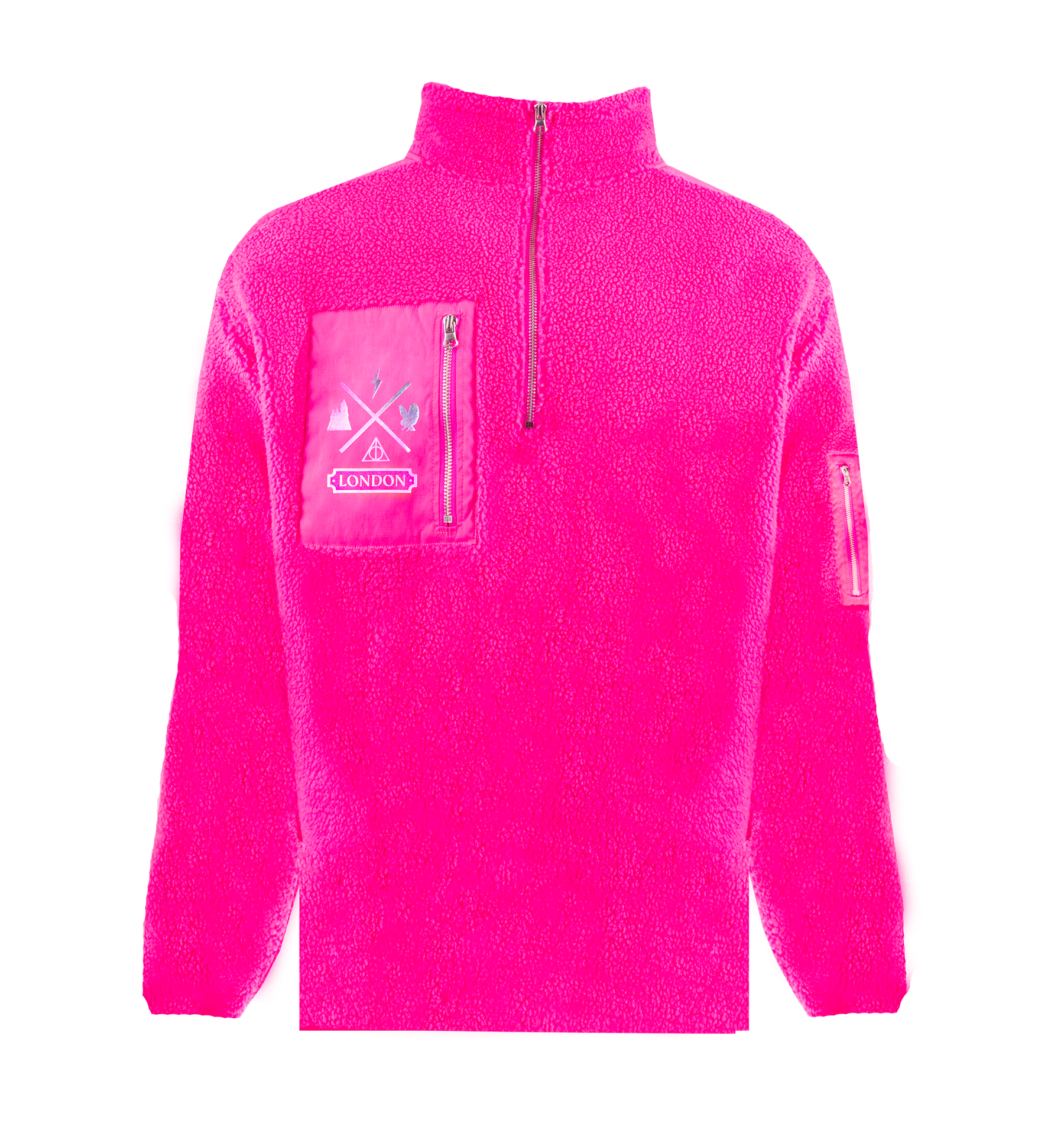 Harry Potter London Magenta Fleece Sweatshirt