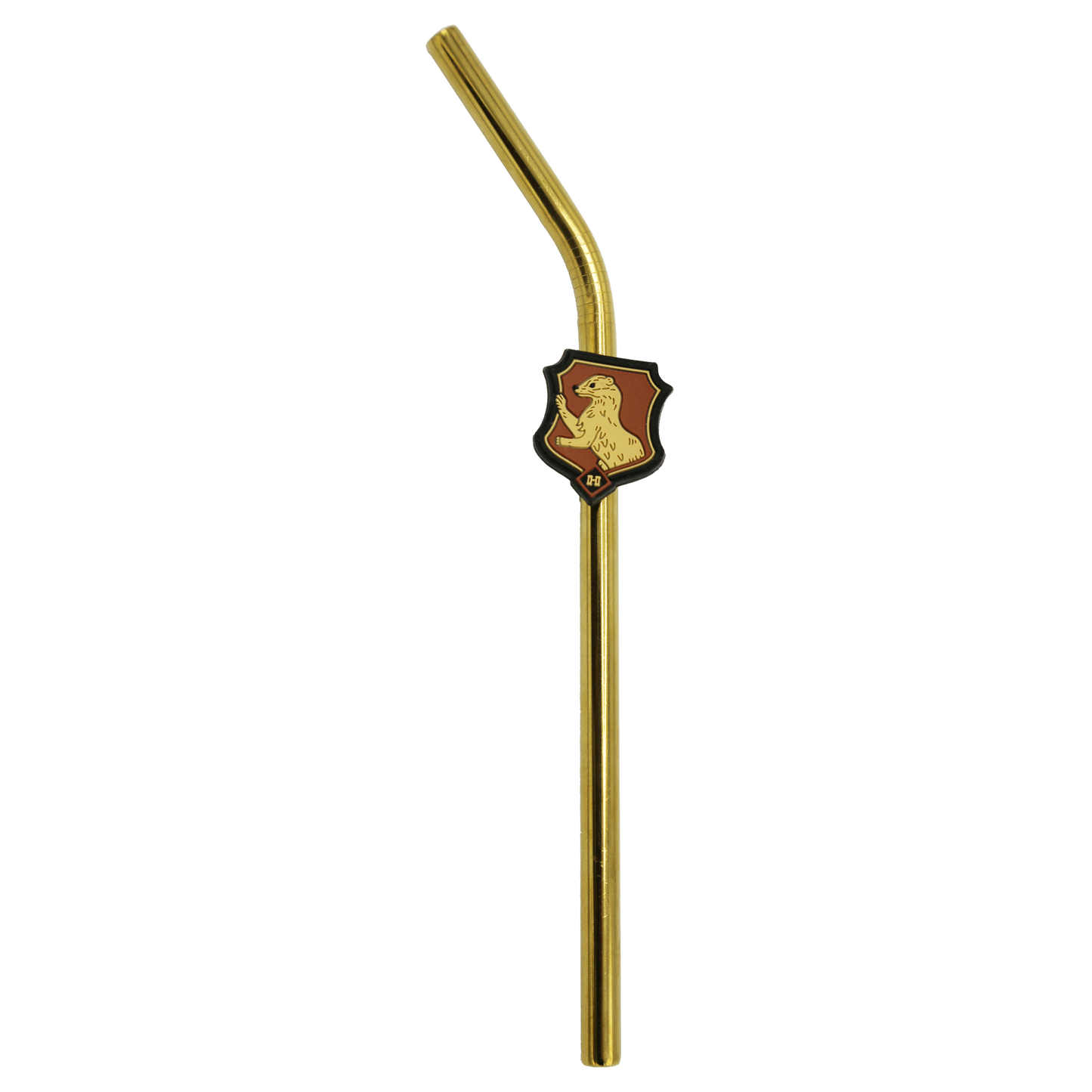 House Mascot Hufflepuff Straw Set
