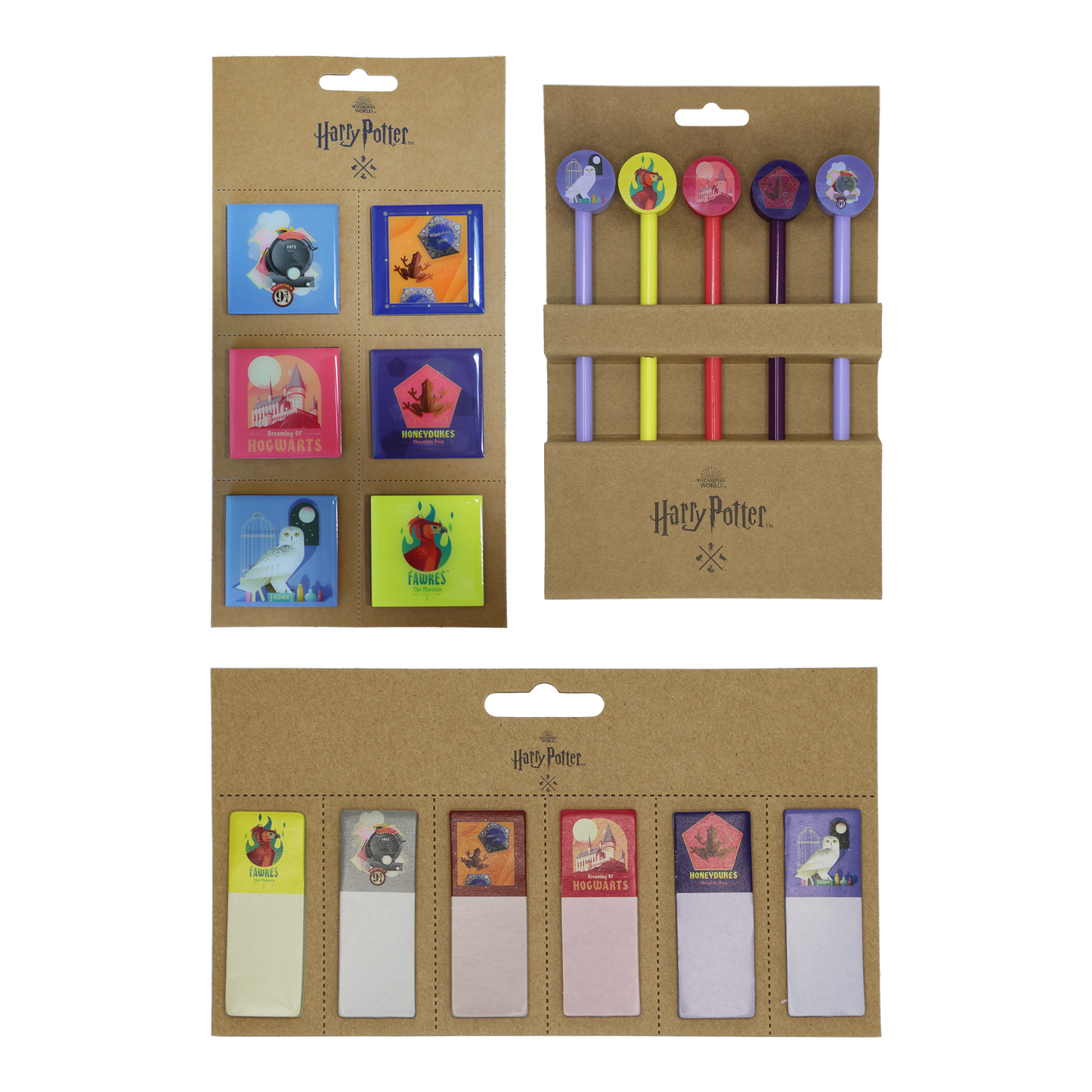 Hogwarts Icons Stationery Set