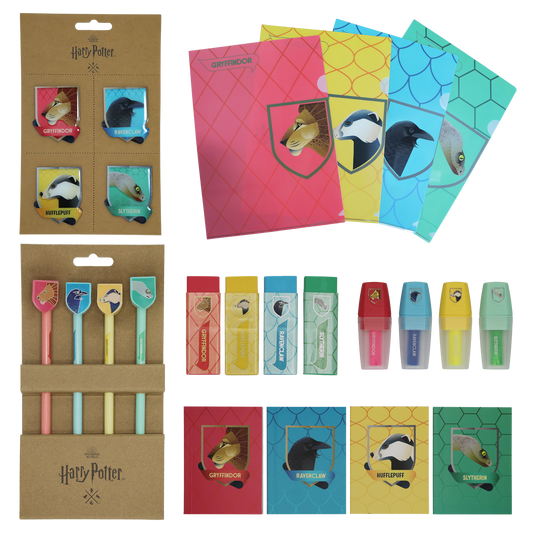 Hogwarts Mascots Stationery Set