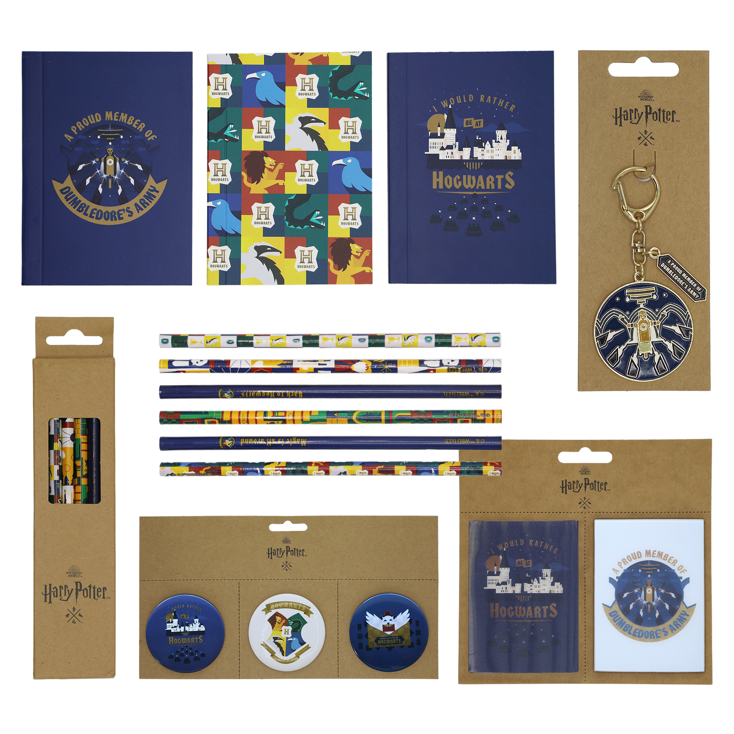 Dumbledore's Army Stationery Set