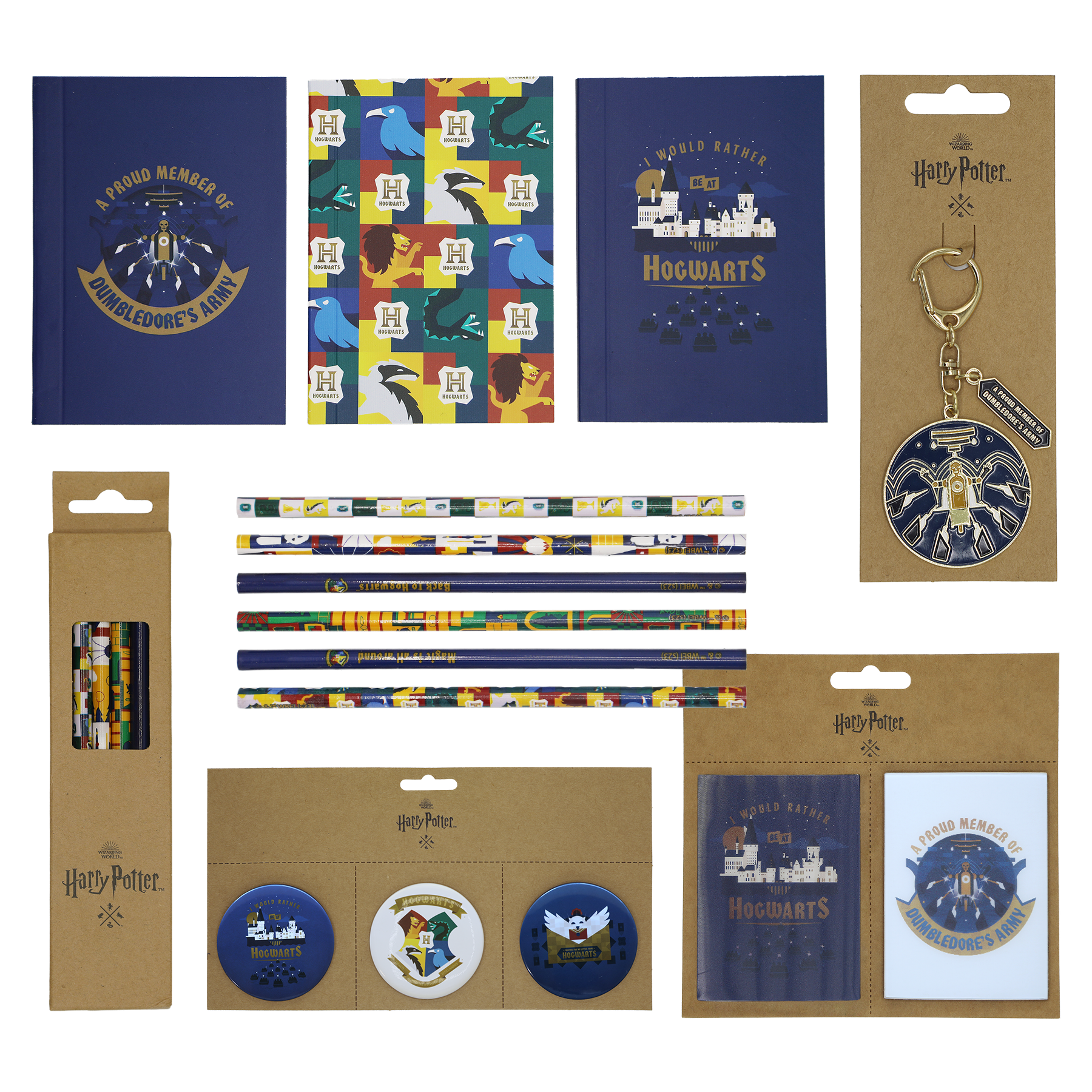 Dumbledore's Army Stationery Set