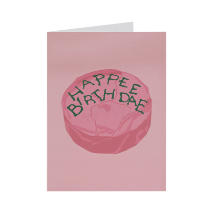 Personalised Happee Birthdae Card