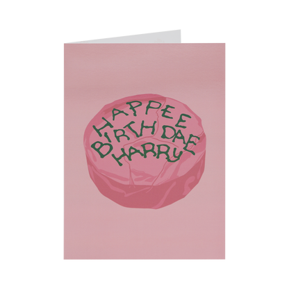 Personalised Happee Birthdae Card