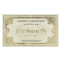 Personalised Hogwarts Express Ticket