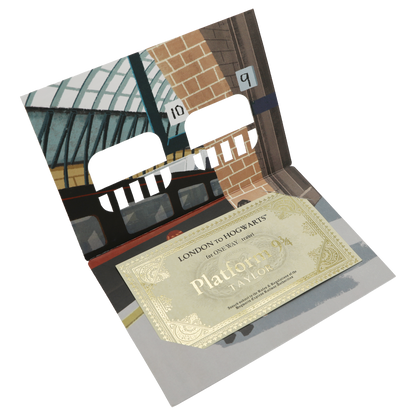 Personalised Hogwarts Express Ticket