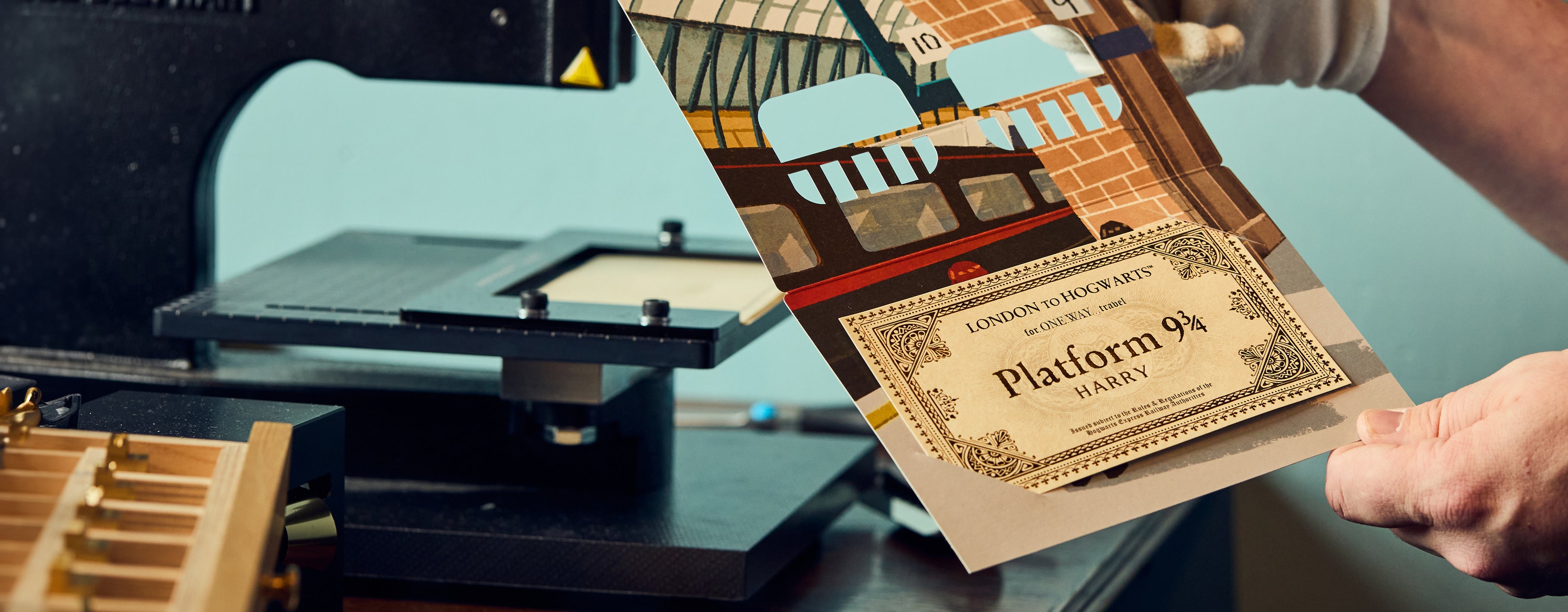 Personalised Hogwarts Express Ticket