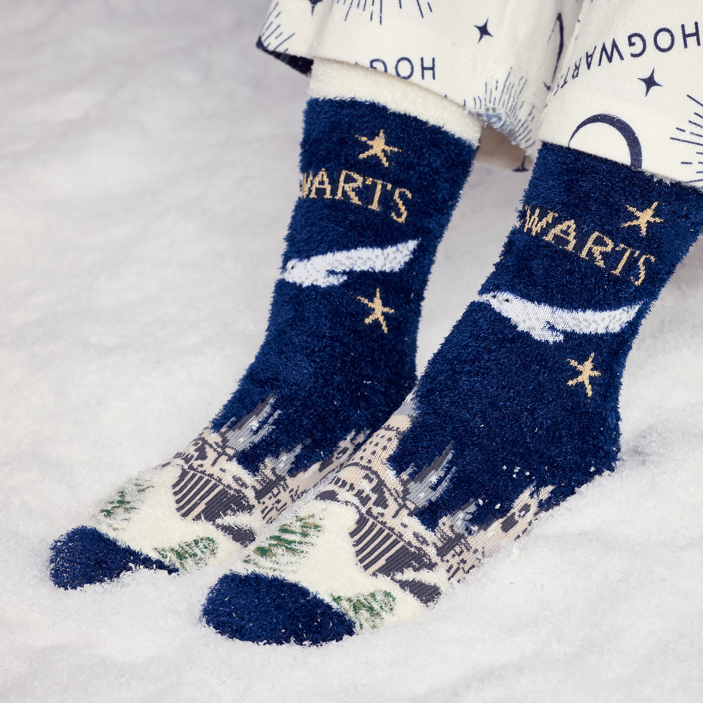 Hogwarts in the Snow Cosy Socks