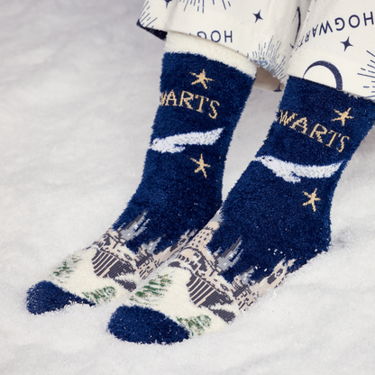 Hogwarts in the Snow Cosy Socks