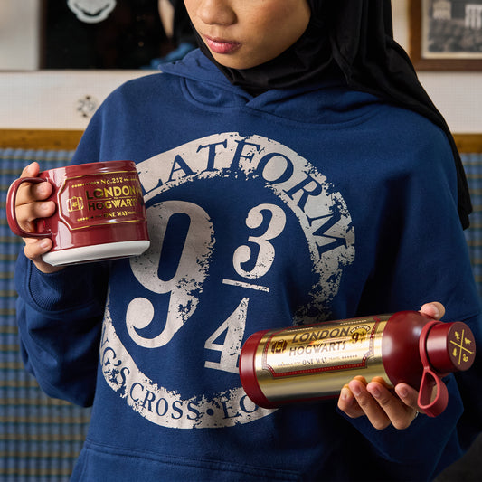 London to Hogwarts Mug and Water Bottle