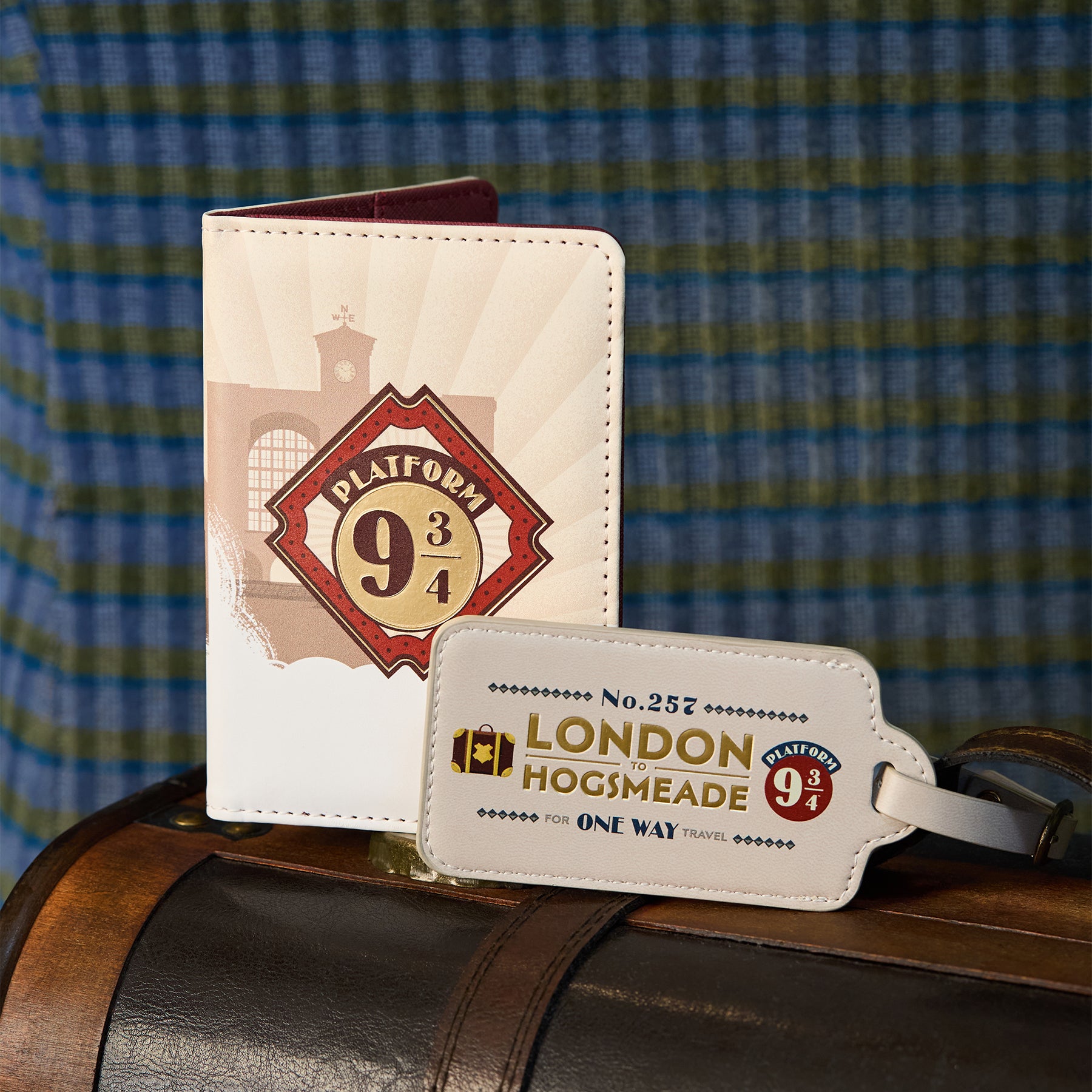 London to Hogwarts Passport Holder and Tag
