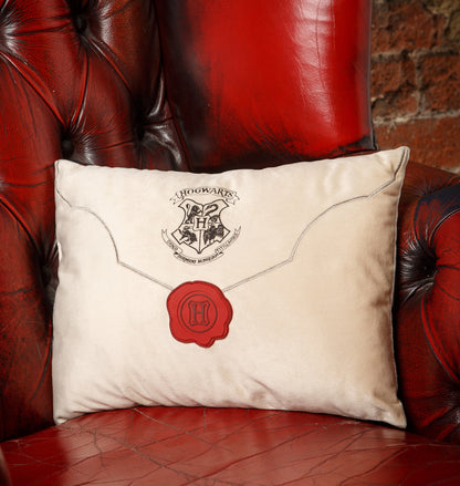 Hogwarts Express Acceptance Letter Cushion