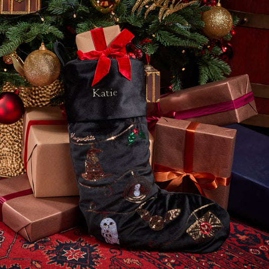 Personalised Hogwarts Christmas Stocking