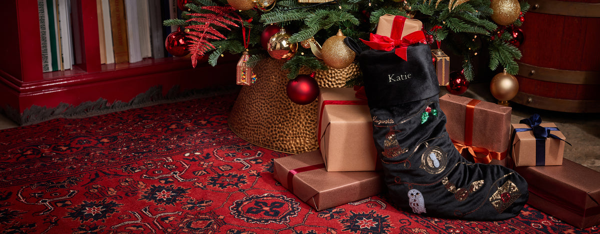 Personalised Hogwarts Christmas Stocking