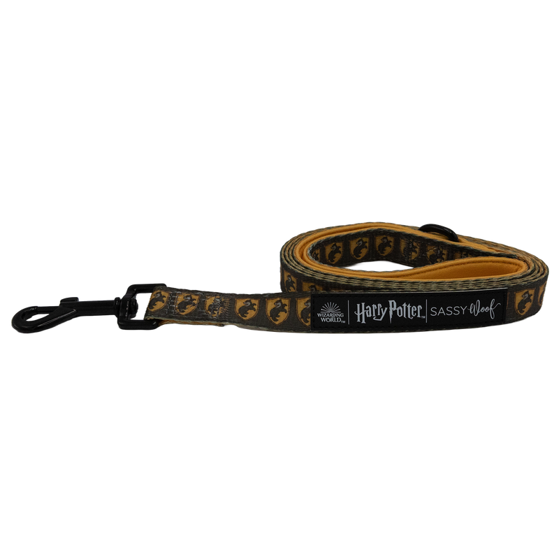 Hufflepuff Pet Leash - Sassy Woof