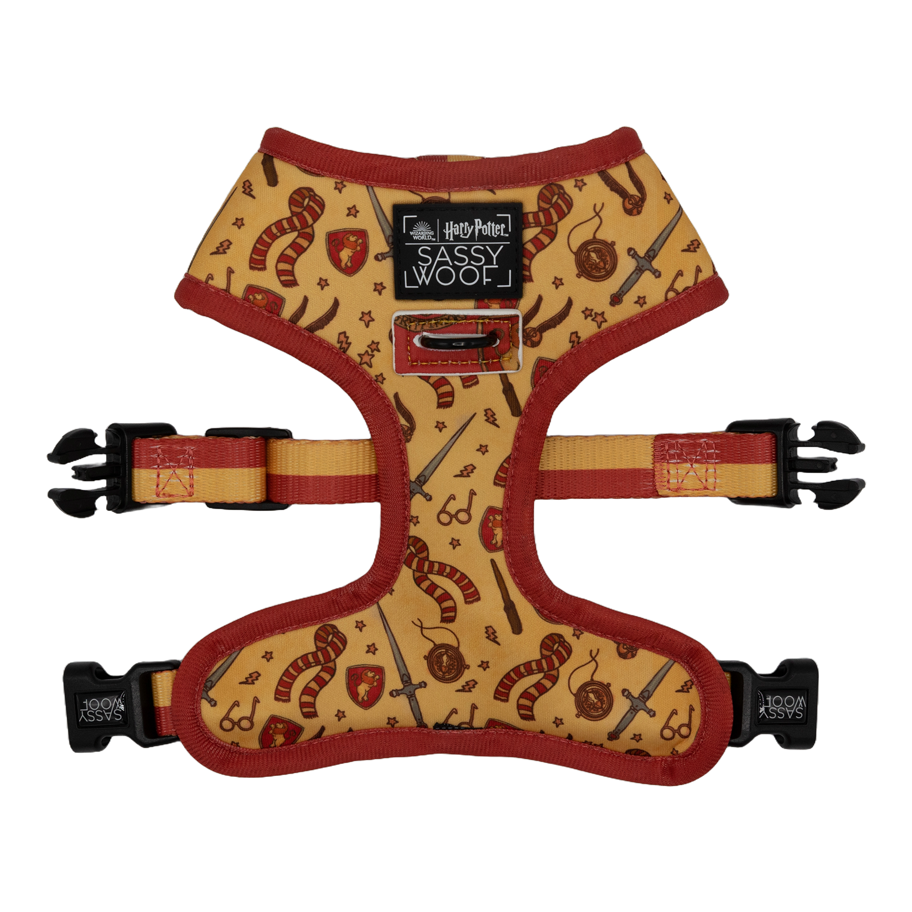 Gryffindor Pet Harness - Sassy Woof