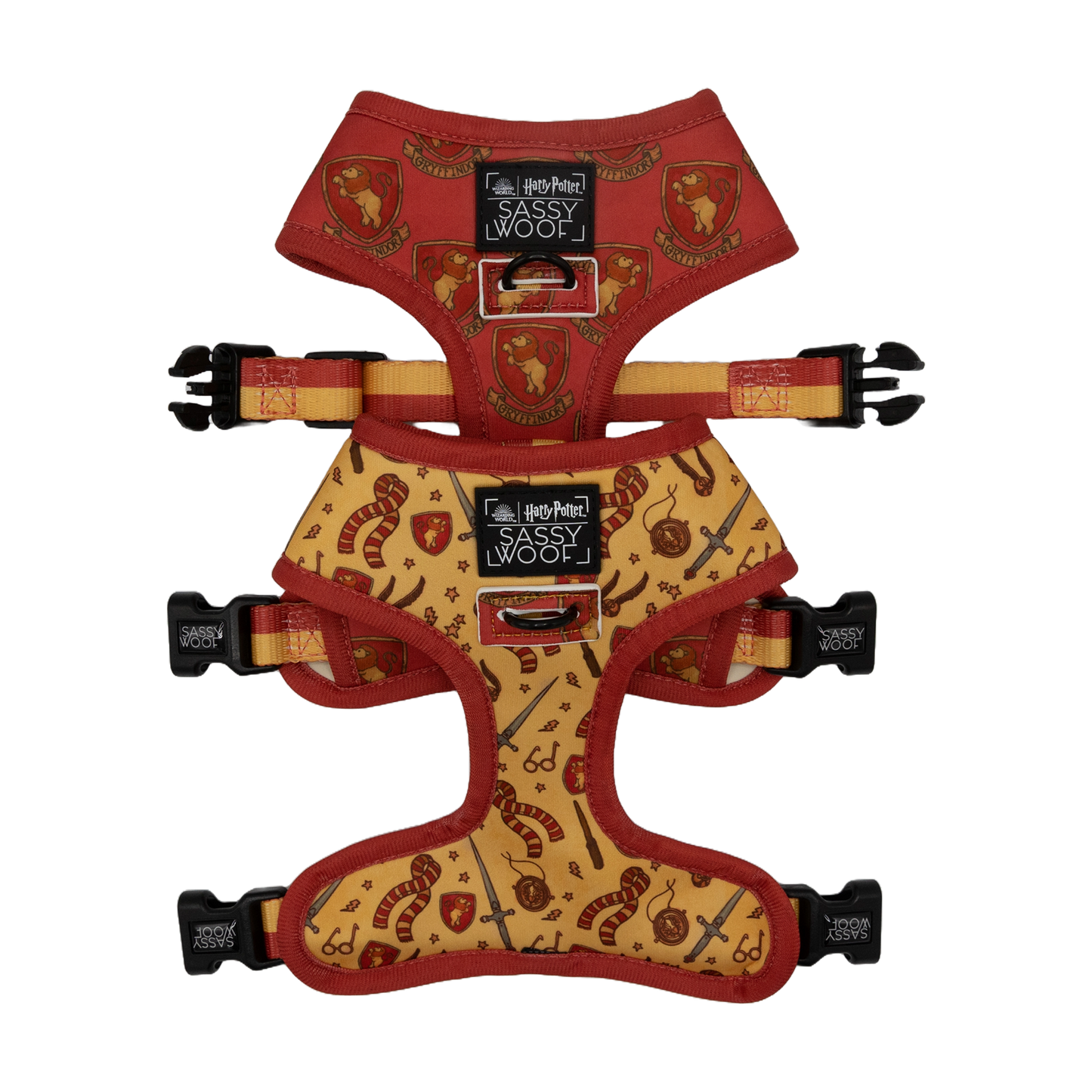 Gryffindor Pet Harness - Sassy Woof