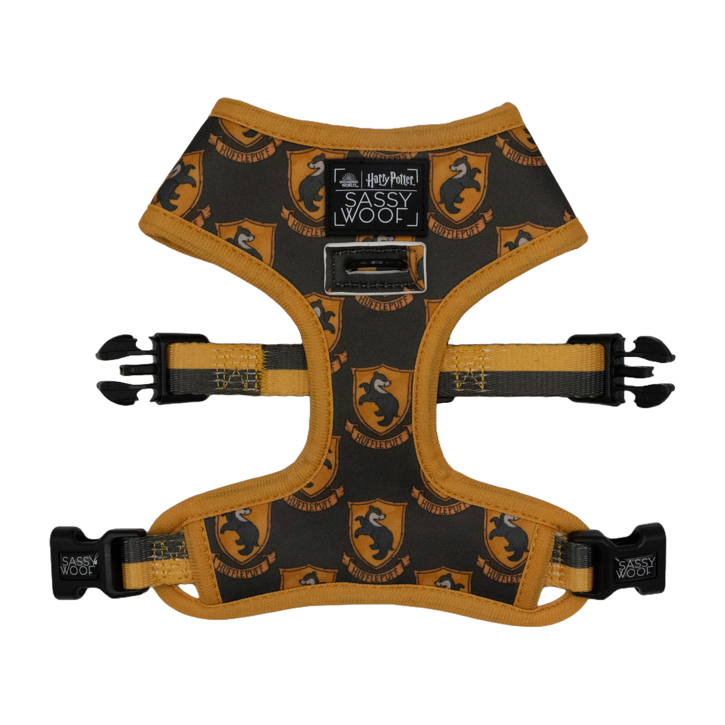 Hufflepuff Pet Harness - Sassy Woof