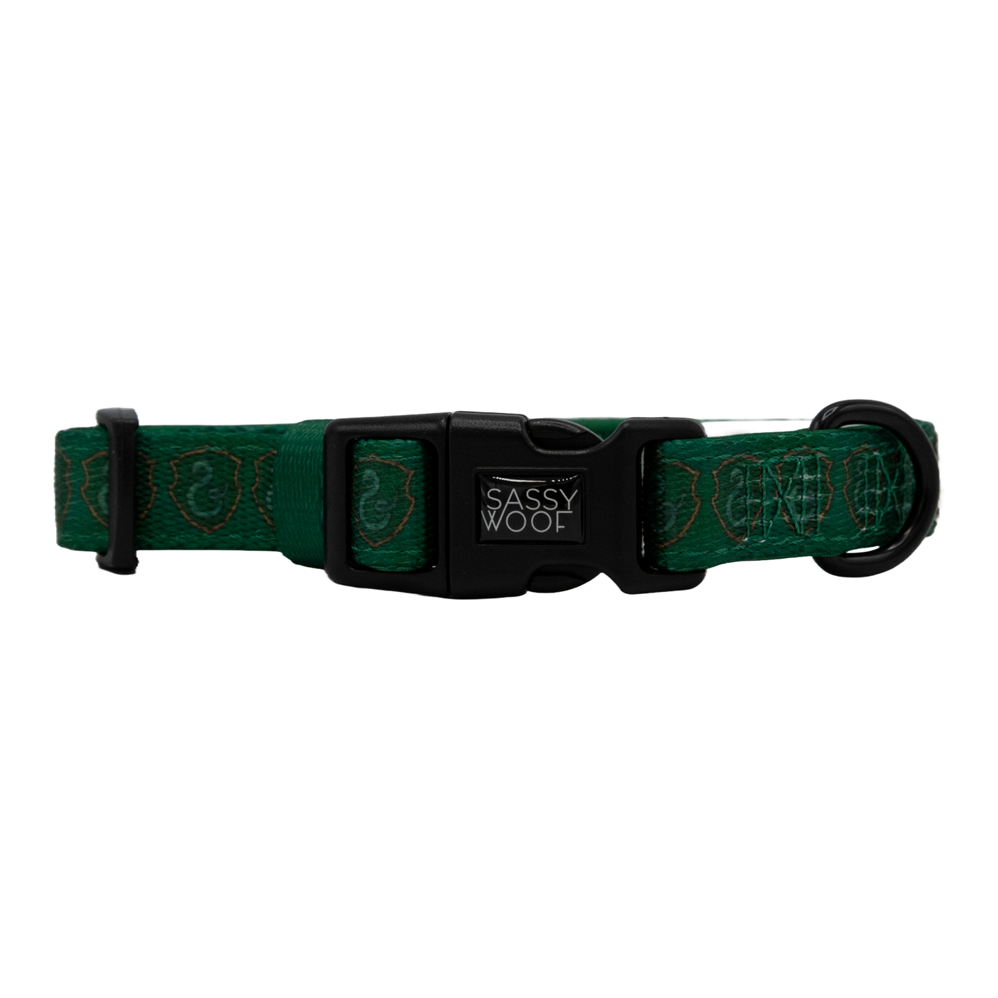 Slytherin Pet Collar - Sassy Woof