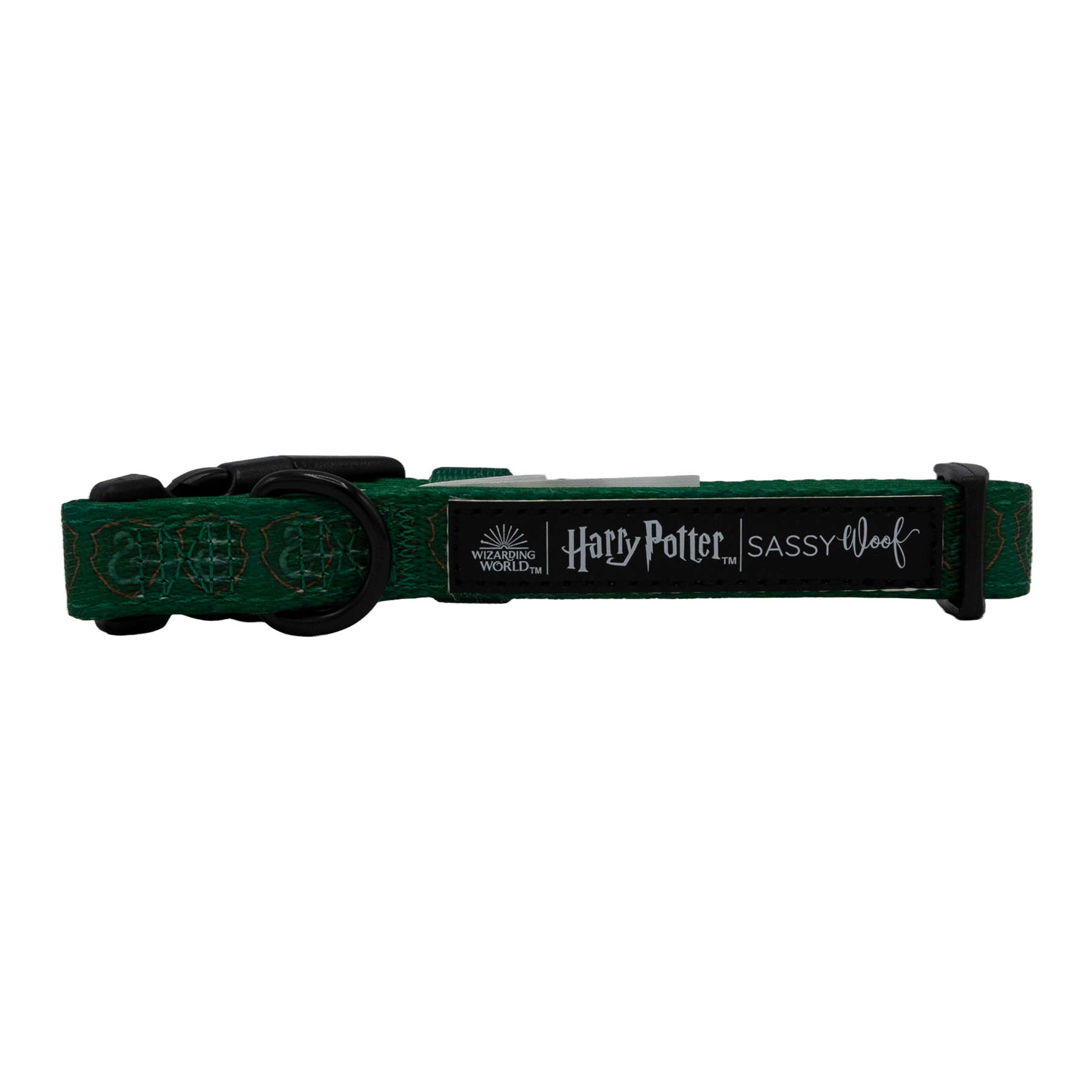 Slytherin Pet Collar - Sassy Woof