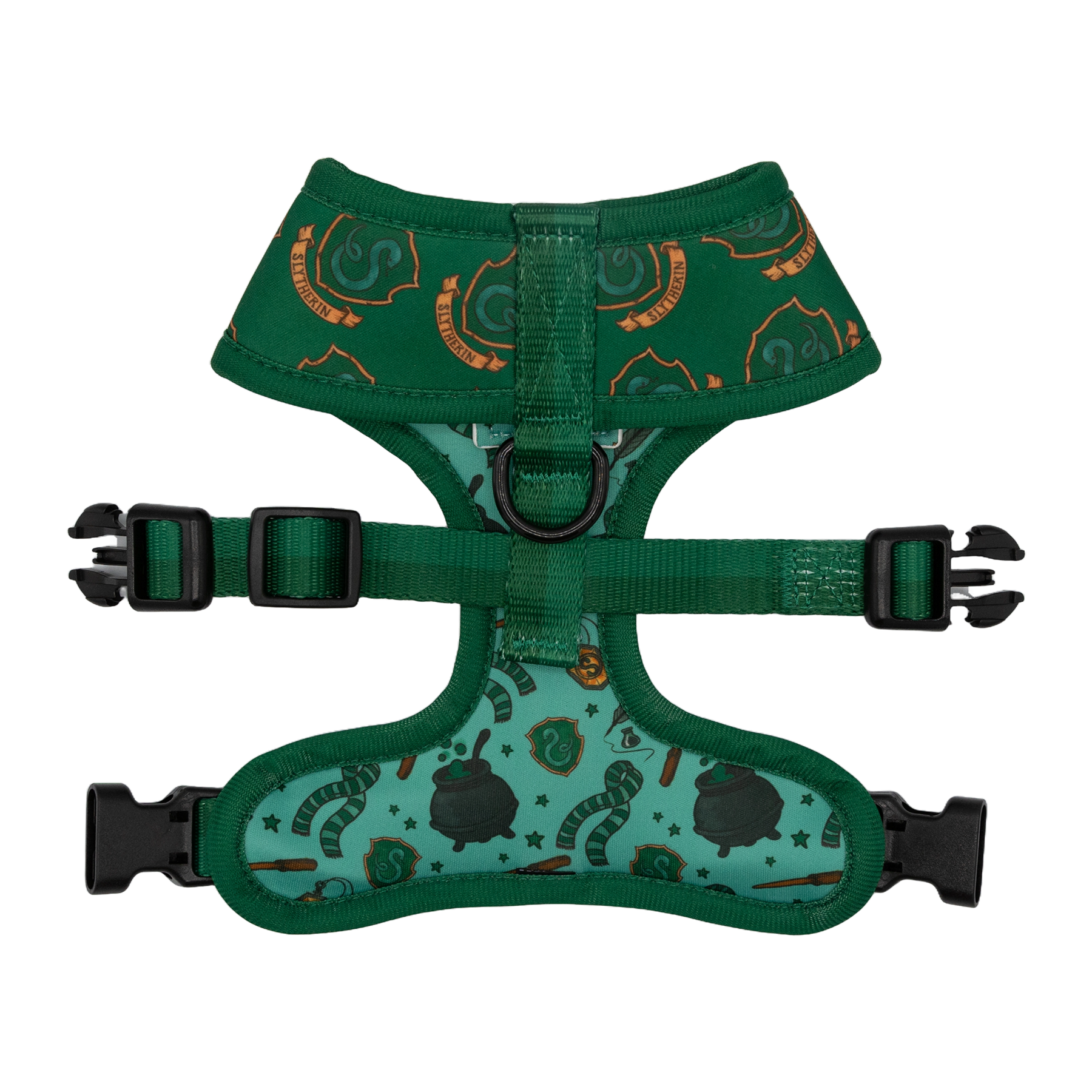 Slytherin Pet Harness - Sassy Woof