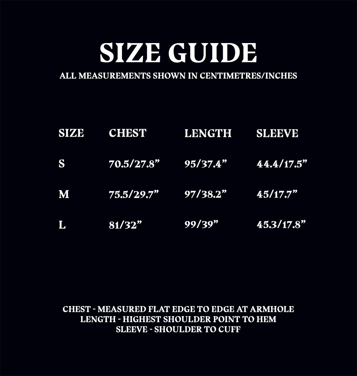 Dobby Oversized Cosy Hoodie Size Guide