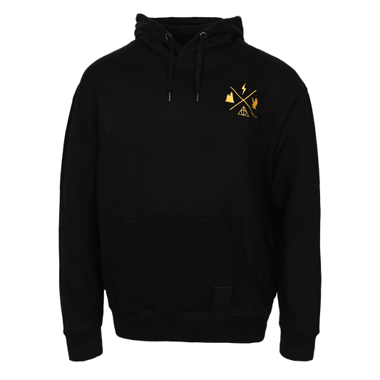 Harry Potter London Black & Gold Hoodie