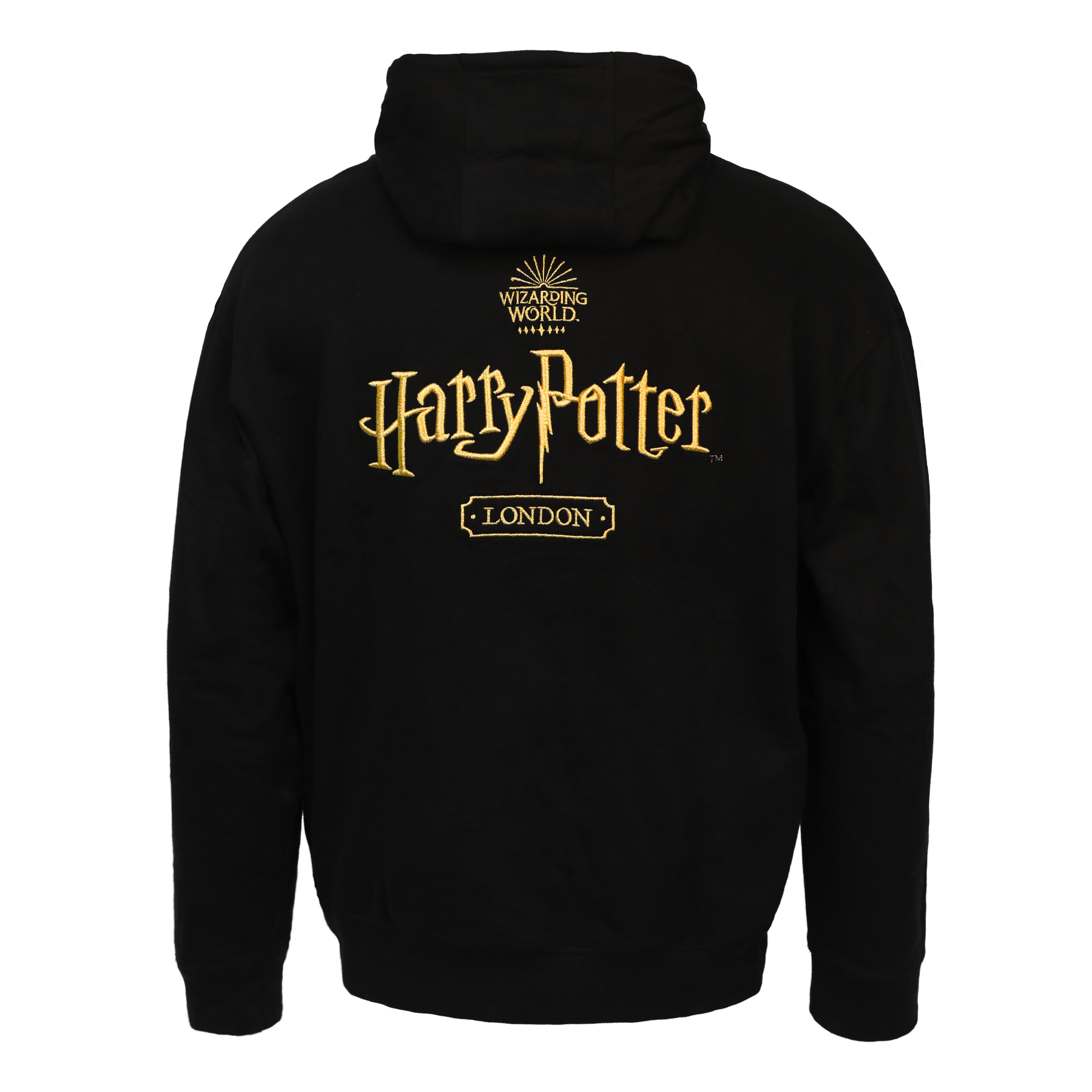 Harry Potter London Black & Gold Hoodie